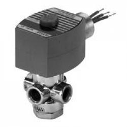 ASCO 1/4in 3 Way Universal Operation General Service Brass Solenoid Valve 120V/60Hz 8320G174 - Pressure at Any Port